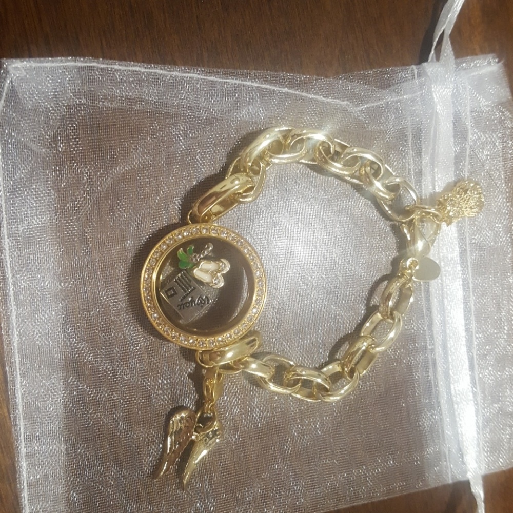 Origami owl bracelet